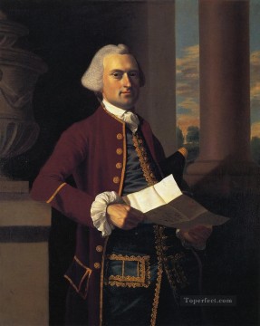 Woodbury Langdon colonial New England Portraiture John Singleton Copley Oil Paintings
